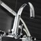 Aqua Vintage AE8151DKL 7-Inch Adjustable Wall Mount Clawfoot Tub Faucet, Polished Chrome AE8151DKL - alternate 3